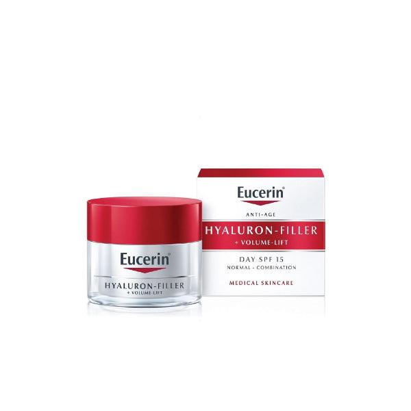 Eucerin - Hyaluron-Filler + Volume-Lift Day Cream SPF 15 Normal to Combination Skin - ORAS OFFICIAL
