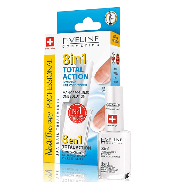 Eveline - Nail Therapy 8 In 1 Total Action - ORAS OFFICIAL