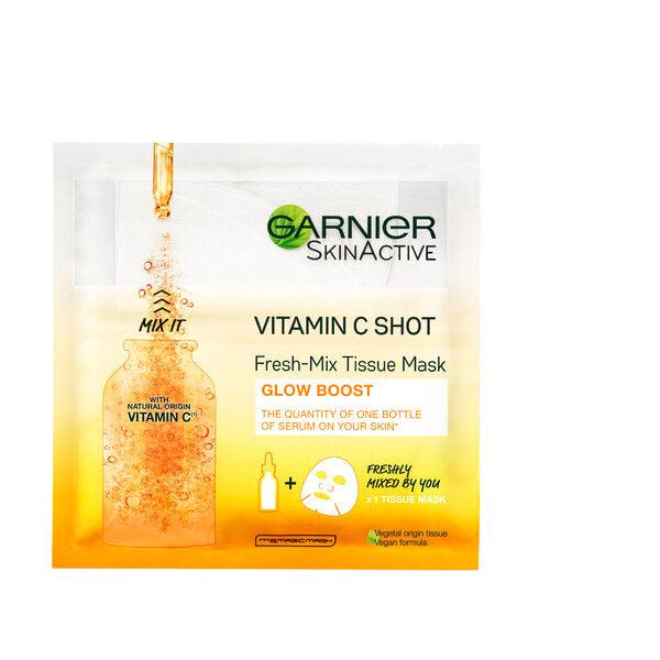Garnier - Fresh Mix Face Sheet Shot Mask With Vitamin C - ORAS OFFICIAL