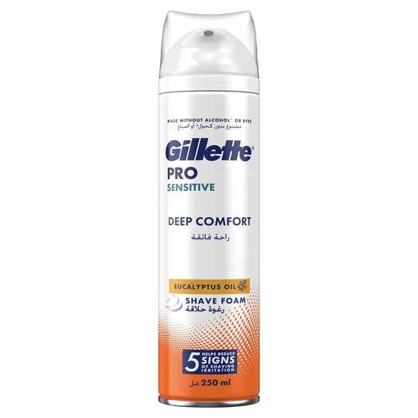 Gillette - PRO Sensitive Shave Foam - ORAS OFFICIAL