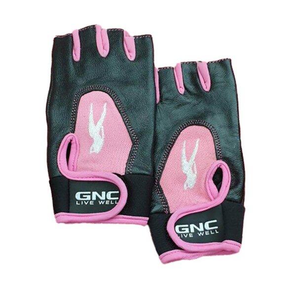 GNC - Gym Leather Gloves Pink - ORAS OFFICIAL