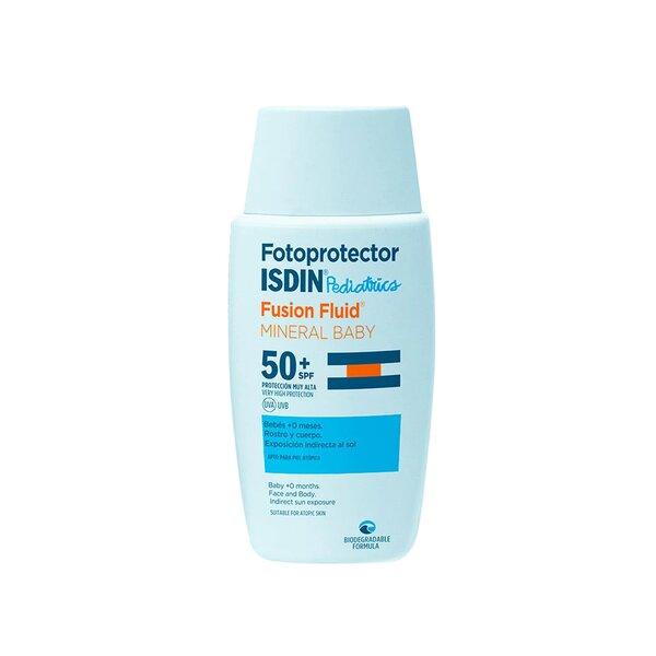 Isdin - Fotoprotector Pediatrics Fusion Fluid Mineral Baby Spf50+ - ORAS OFFICIAL