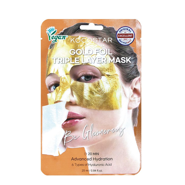 Kocostar - Gold Foil Triple Layer Mask