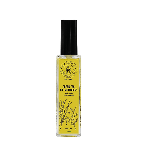 Khan Al Saboun - Green Tea And Lemon Grass Body Oil