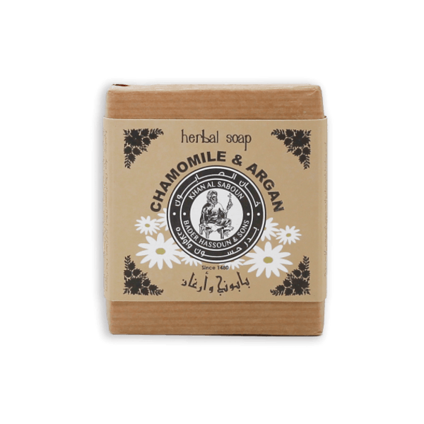 Khan Al Saboun - Herbal Soap Chamomile & Argan Soap - ORAS OFFICIAL