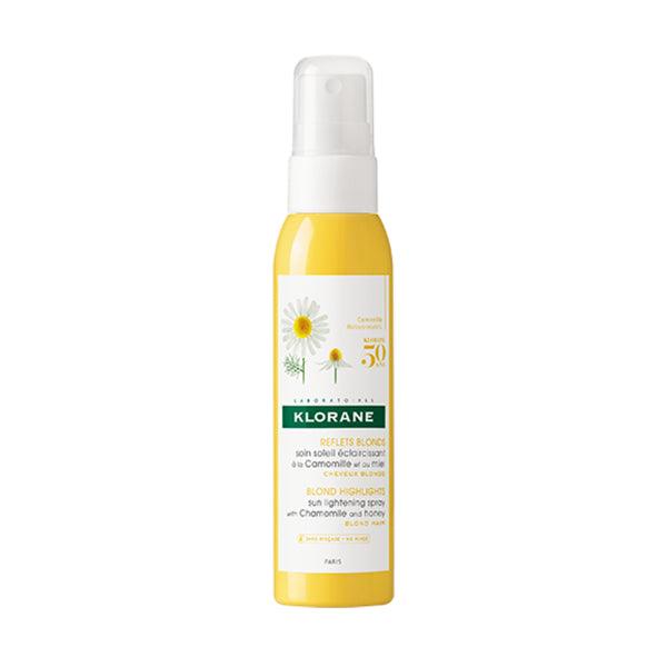 Klorane - Blonde Highlights Sun lightening spray with Chamomile and honey - ORAS OFFICIAL