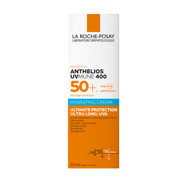 La Roche Posay - Anthelios UVMune 400 Hydrating Cream SPF 50+ - ORAS OFFICIAL