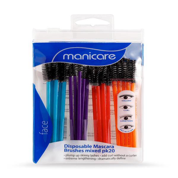 Manicare - Disposable Mascara Brushes Mixed - ORAS OFFICIAL