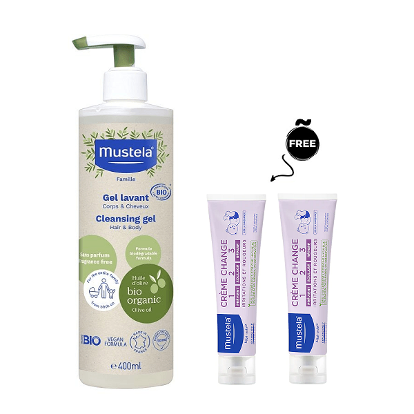 Mustela - Bio Certified Organic Cleansing Gel Body & hair