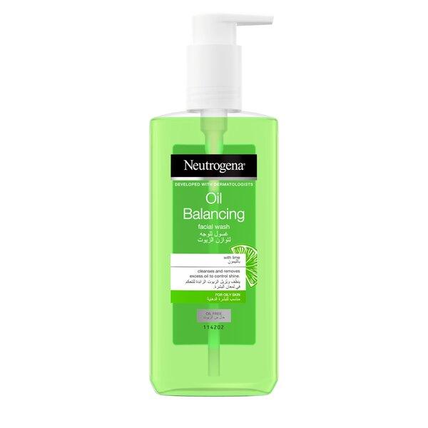 Neutrogena - Oil Balancing Facial Wash Lime Oil Free - ORAS OFFICIAL
