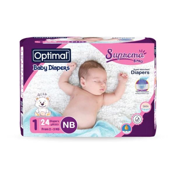 Optimal - Baby Diapers 1 New Born 2-5 Kg - ORAS OFFICIAL