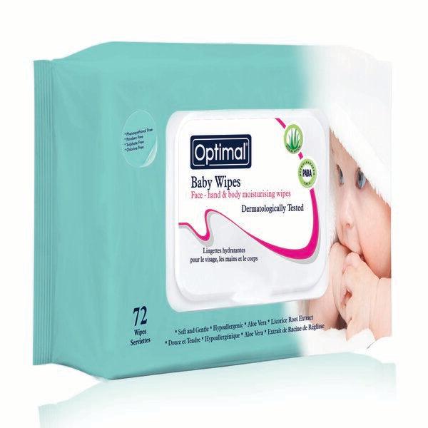 Optimal - Baby Wipes With Aloe Vera - ORAS OFFICIAL
