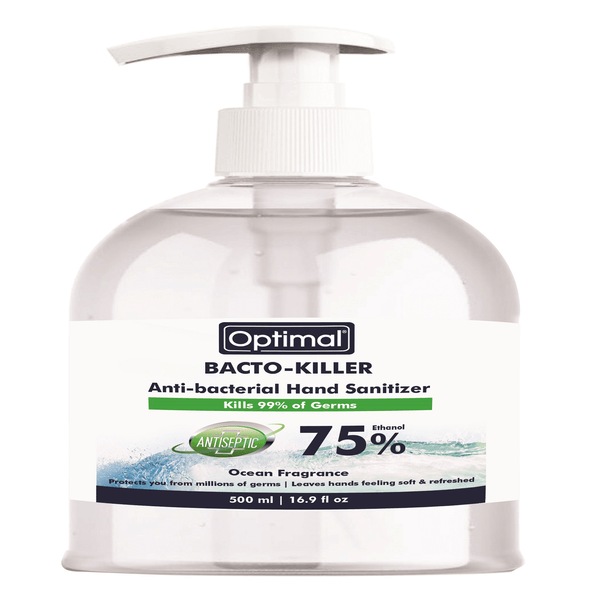 Optimal - Bacto Killer Sanitizer 75% Ocean Fragrance - ORAS OFFICIAL