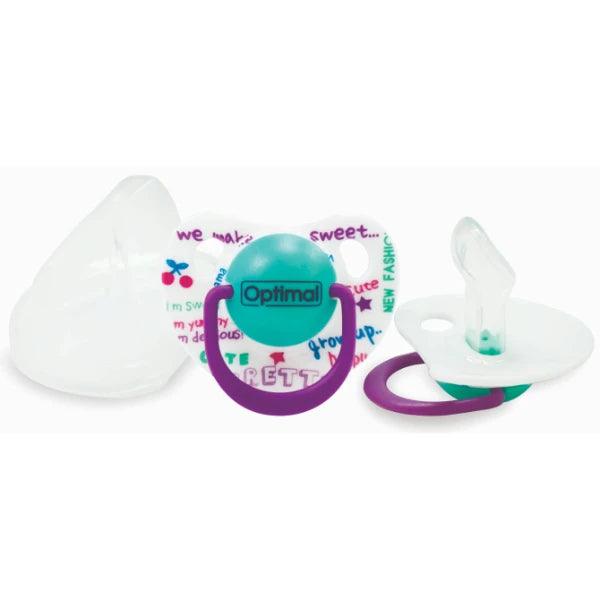 Optimal - Orthodontic Silicone Pacifier 0-6m