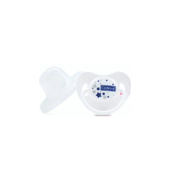 Optimal - Orthodontic Silicone Pacifier Stars 6-18m - ORAS OFFICIAL