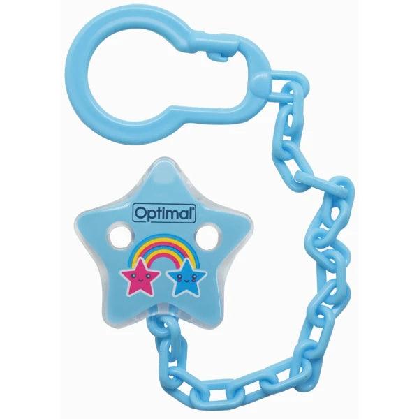 Optimal - Pacifier Holder Clip Star - ORAS OFFICIAL