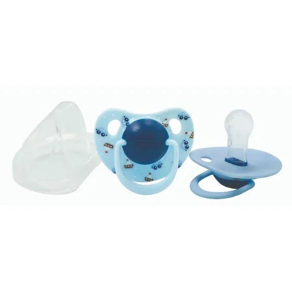 Optimal - Round Nipple Silicone Pacifier 0-6m