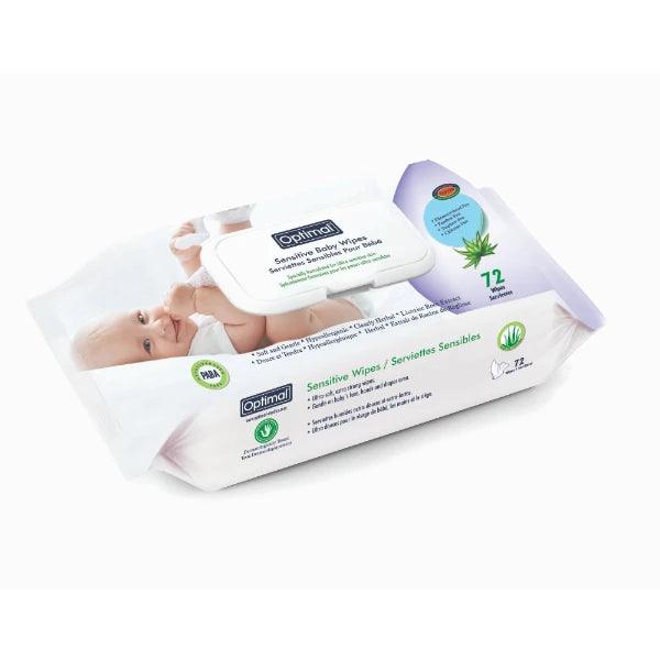 Optimal - Sensitive Baby Wipes With Herbal - ORAS OFFICIAL
