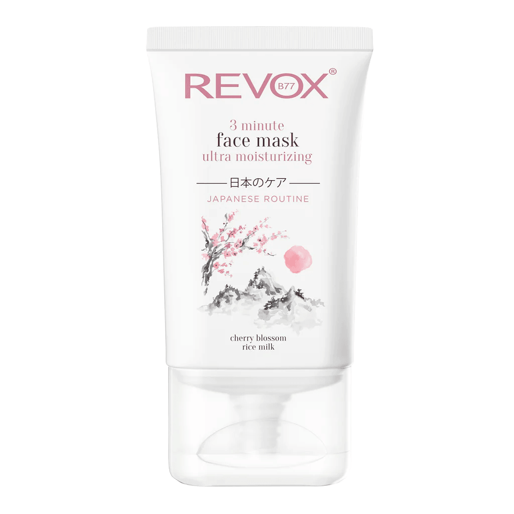 Revox B77 - Japanese Routine 3 Minute Face Mask Ultra Moisturizing - ORAS OFFICIAL