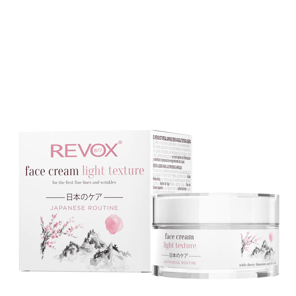 Revox B77 - Japanese Routine Face Cream Light Texture - ORAS OFFICIAL