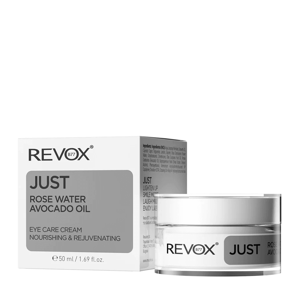 Revox B77 - JUST Rose Water Avocado Oil Eye Cream - ORAS OFFICIAL