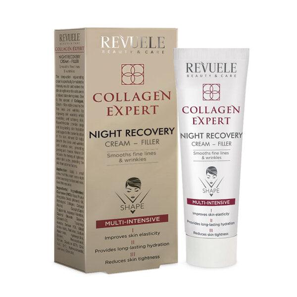 Revuele - Collagen Expert Night Recovery Cream Filler - ORAS OFFICIAL
