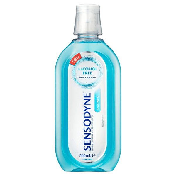 Sensodyne - Cool Mint Mouthwash - ORAS OFFICIAL