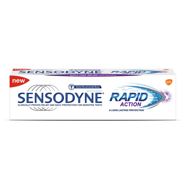 Sensodyne - Rapid Action Toothpaste - ORAS OFFICIAL