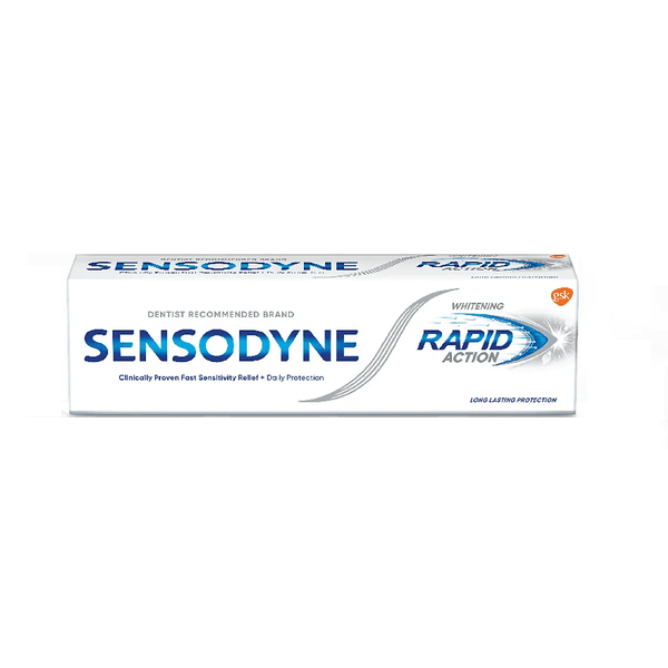 Sensodyne - Rapid Action Whitening Toothpaste - ORAS OFFICIAL
