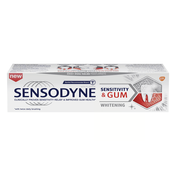 Sensodyne - Sensitivity & Gum Whitening Toothpaste - ORAS OFFICIAL