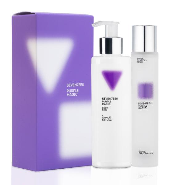 Seventeen - Purple Magic Eau De Toilette Spray & Body Silk 50ml + 200ml - ORAS OFFICIAL