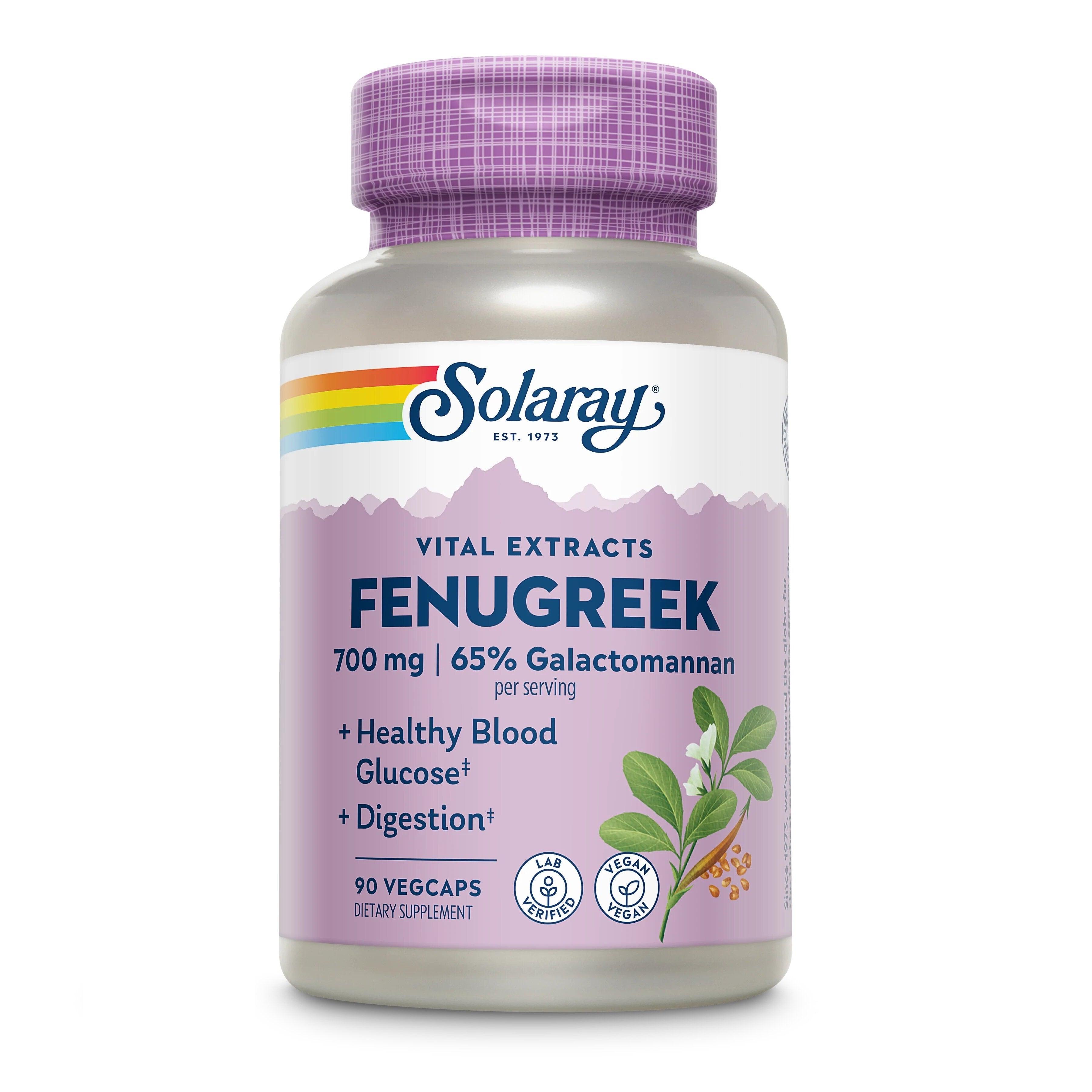 Solaray - Fenugreek seed extract - ORAS OFFICIAL