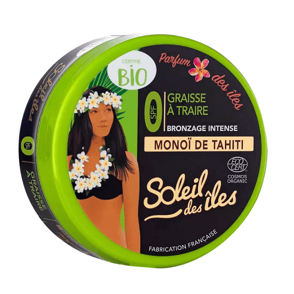 Soleil Des Iles - Bio Graisse A Traire SPF 0 Parfum Des Iles Bronzage Intense - ORAS OFFICIAL