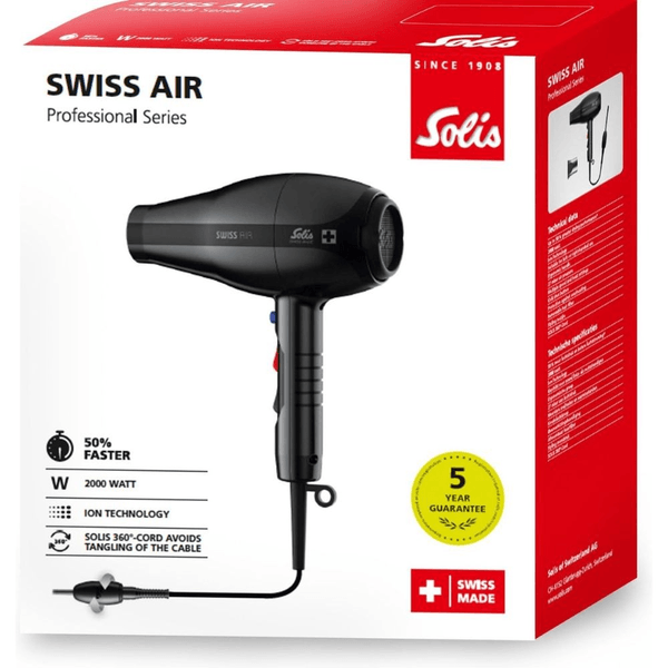 Solis - Swiss Air Professional Series Black Type 3801 - ORAS OFFICIAL