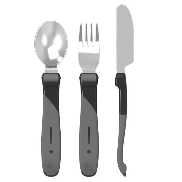Twistshake - Learn Cutlery Stainless Steel 12m+ - ORAS OFFICIAL