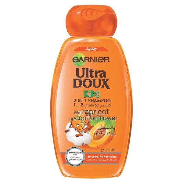 Ultra Doux - Children With Apricot And Cotton Flower Shampoo 2 In 1 - ORAS OFFICIAL