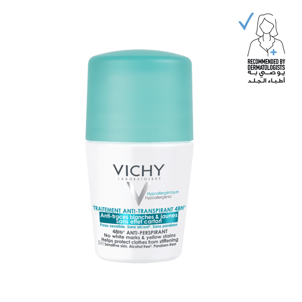 Vichy - Deodorant 24H' Anti Perspirant Treatment Intense Perspiration Anti Stains - ORAS OFFICIAL