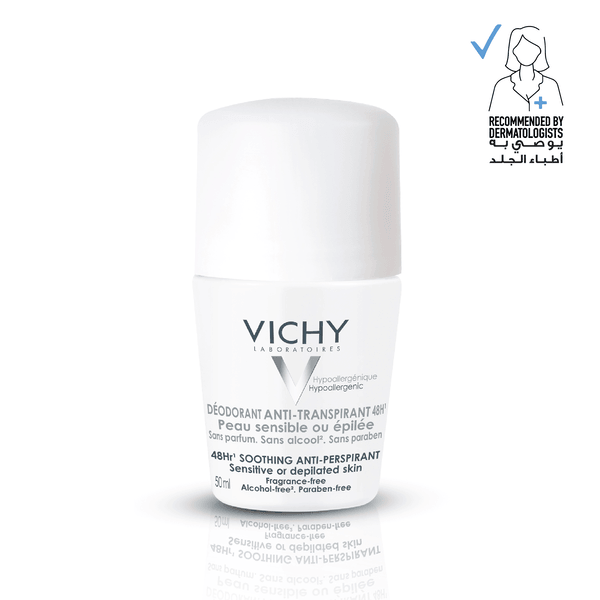 Vichy - Deodorant Anti Perspirant Roll On Sensitive Skin - ORAS OFFICIAL