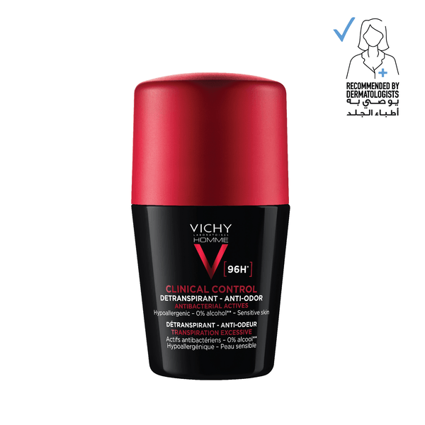 Vichy - Homme Deodorant Clinical Control 96H - ORAS OFFICIAL