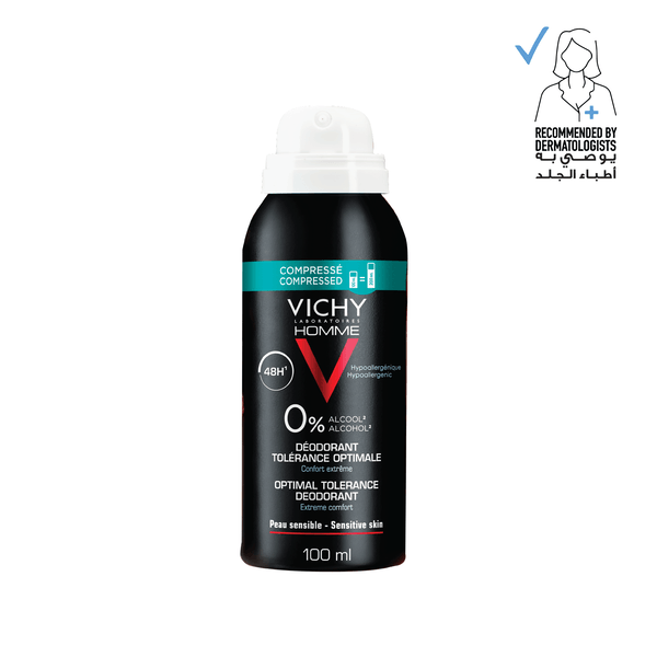 Vichy - Homme Optimal Tolerance 48H Deodorant - ORAS OFFICIAL